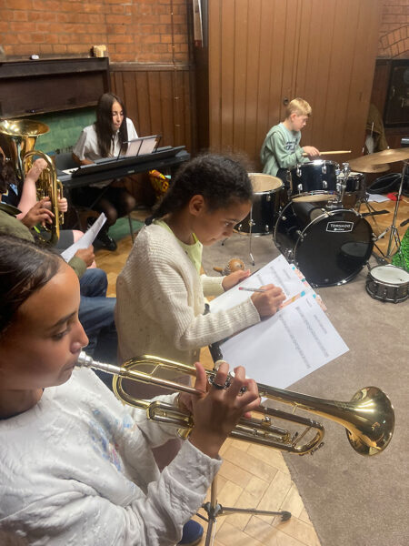 Young Youthsayers rehearsals