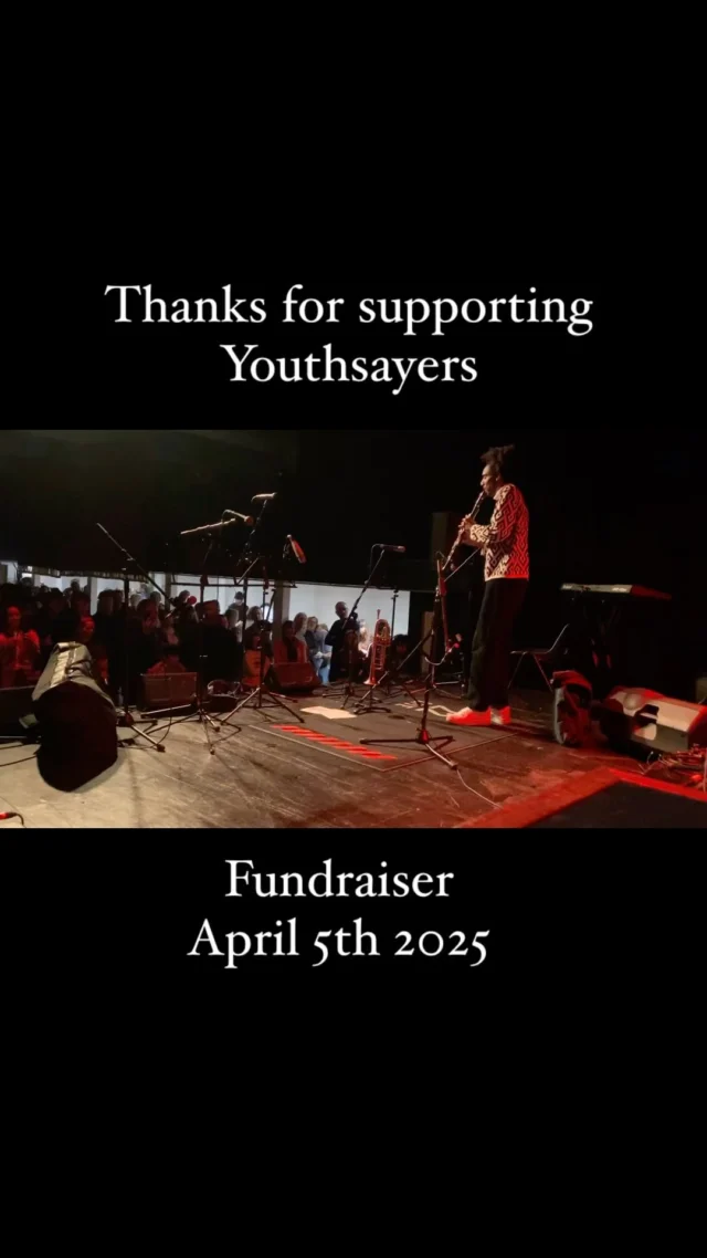 Thank you all for helping us to raise money to support @youthsayers via our fundraiser on Saturday . We had an amazing turnout and fun evening of great music and community vibes - thanks for buying tickets .The performances by Youthsayers and Younger Youthsayers made us proud . Thanks to @dennisbovell and #TopCats ska with @nattycongeroo @frnkblack @revival.soundsystem Youthsayers alumni  @mebrakh Haughton Johnson ( beautiful solo clarinet in the clip ) . Thanks to John , Sholto , James , Charlotte at the wonderful @theporticogallery . Thanks to @bubzdjbubz for lovely vegan food . Thanks to parents and trustees who  helped on the door , merch and raffle . Thanks to sound tech guru @johnrowanbrown and @jofrancis74 Thanks to Youthsayers @celeste_kojie @teo.rjs @kirakush_ for promo , thanks to Tanya on the door . Hope everyone who attended had a great evening!! If you have any nice video clips please send them to youthsayers@gmail.com ❤️🔥❤️